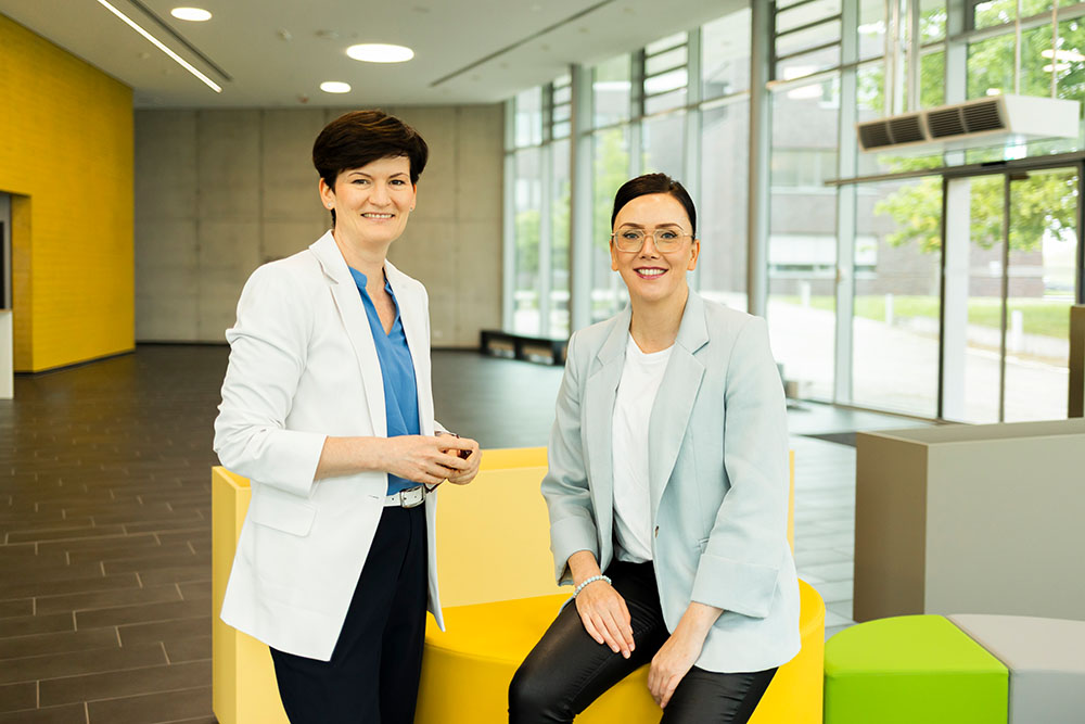 Melanie Thurow und Dr. Anne Gieseler Melanie Thurow und Dr. Anne Gieseler